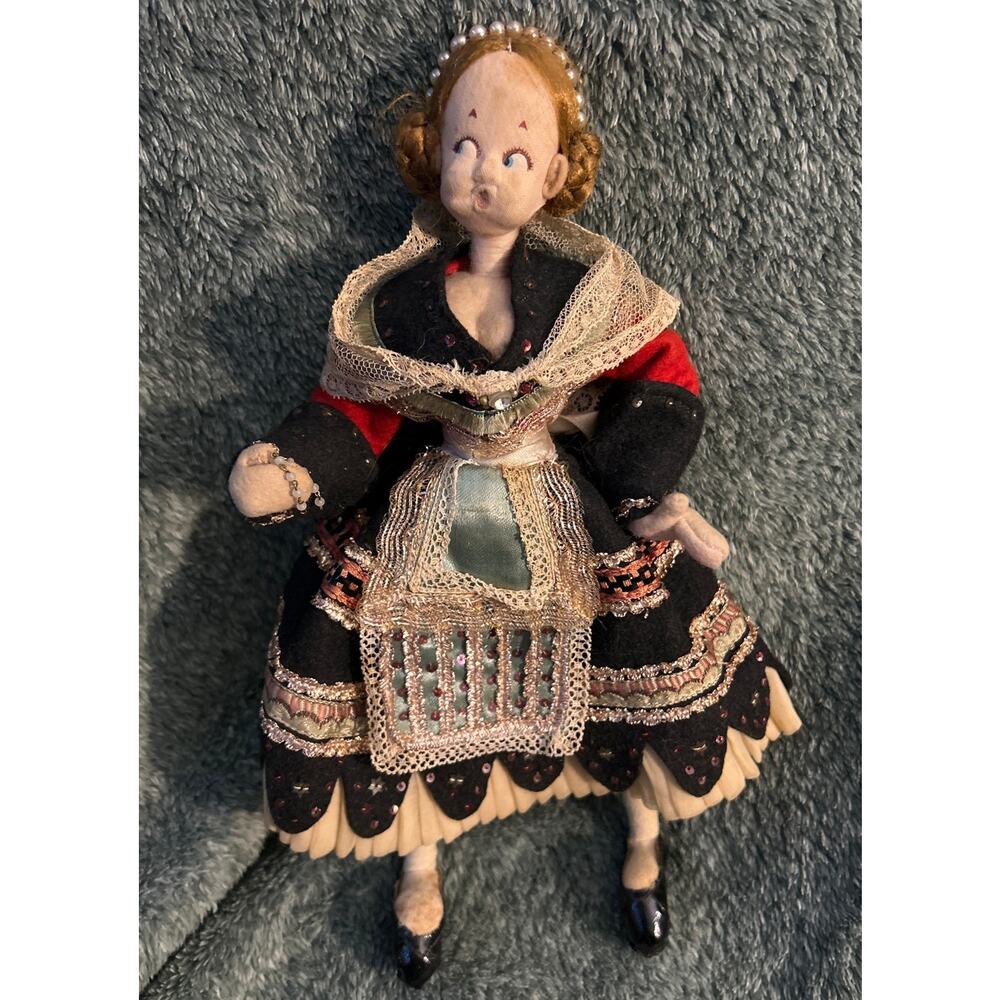 Traditional German Doll c1950s Roldan Klumpe